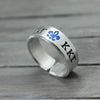 Kappa Kappa Gamma Fleur De Lis Ring 