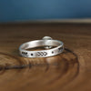 Compass Rose Stacking Ring 