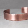 Distressed Copper Cuff 1/2" 