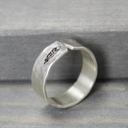 Silver Feather Ring 