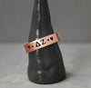 Delta Zeta Thin Copper Ring 