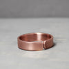 Chi Omega Thin Copper Ring 