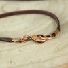 Copper Coordinate Necklace 
