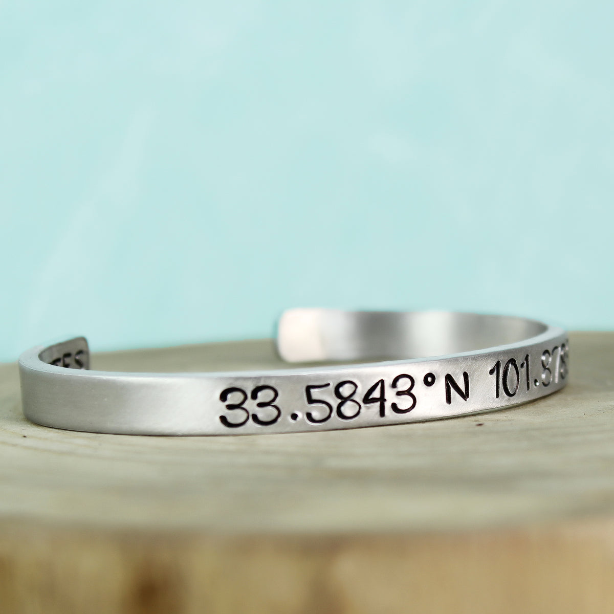 Custom Coordinates Cuff 
