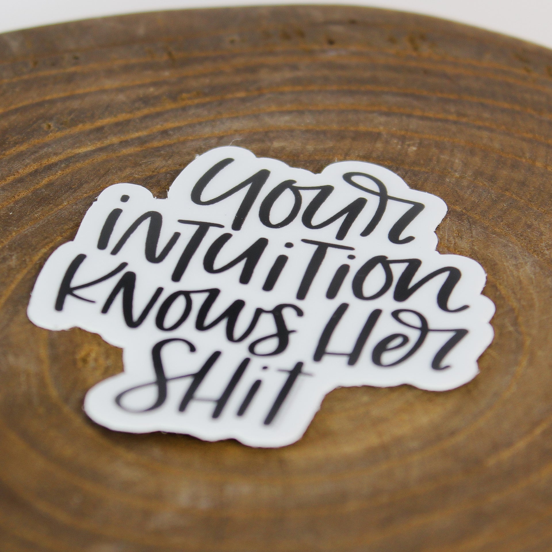Intuition Inspiration Sticker
