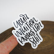 Intuition Inspiration Sticker 