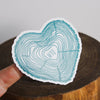 Wyoming Sticker Teal 