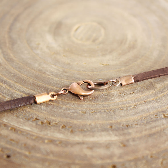 Copper Mandala Necklace 