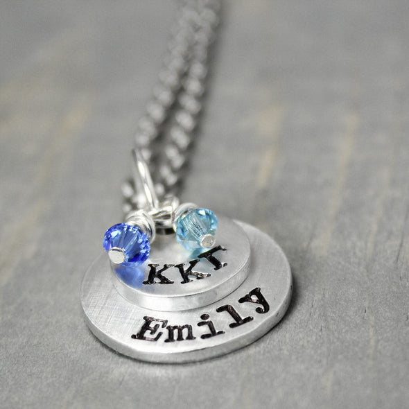 Kappa Kappa Gamma Stacked Necklace 
