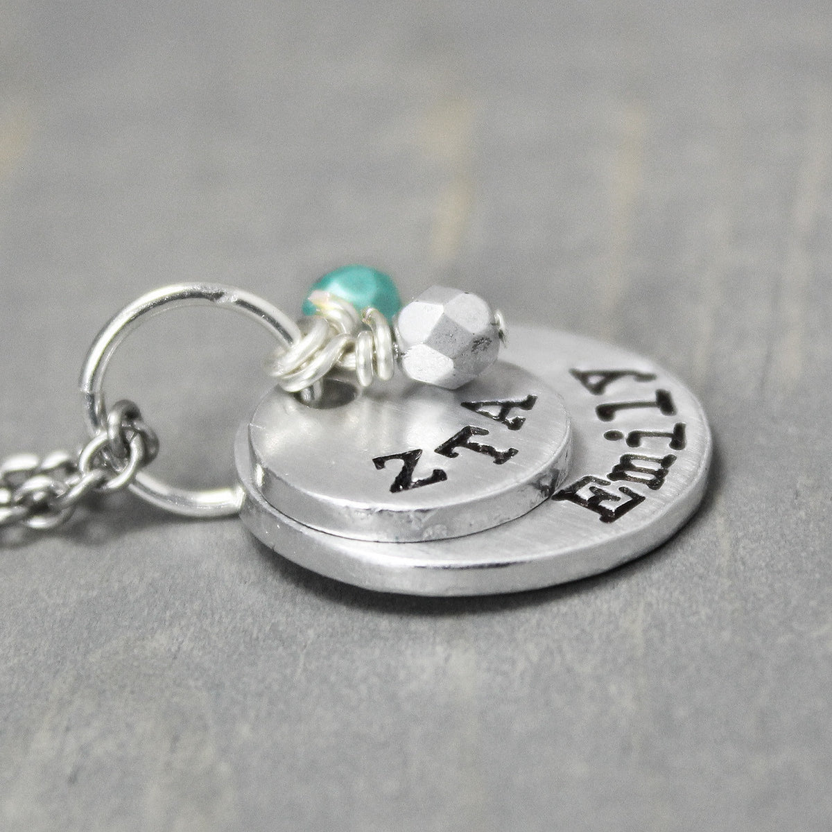 Zeta Tau Alpha Stacked Necklace 