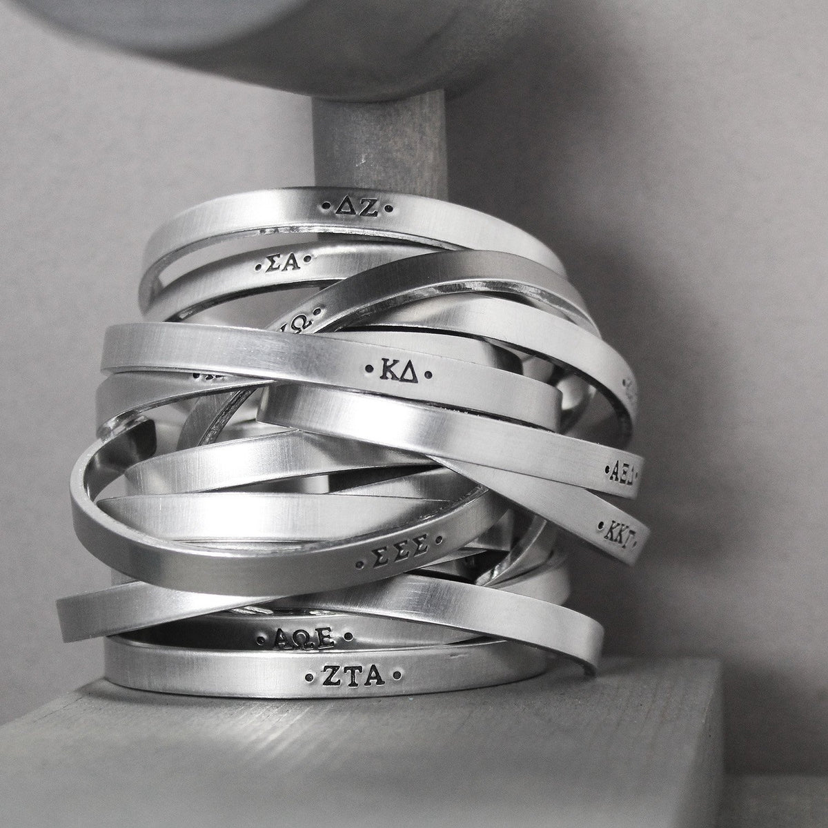 Sigma Kappa Aluminum Cuff 