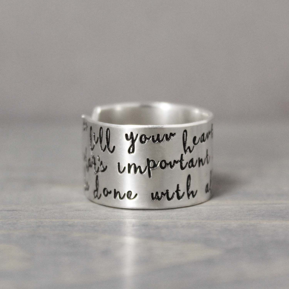 Silver Inspiration Ring 
