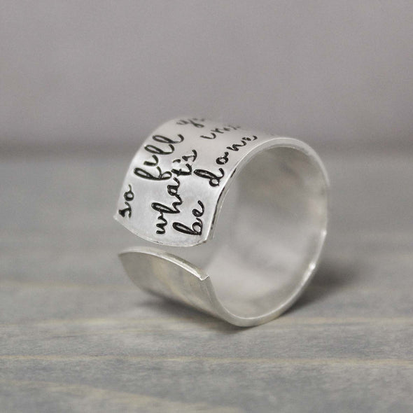 Silver Inspiration Ring 