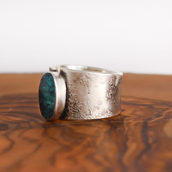 Silver Turquoise Ring 