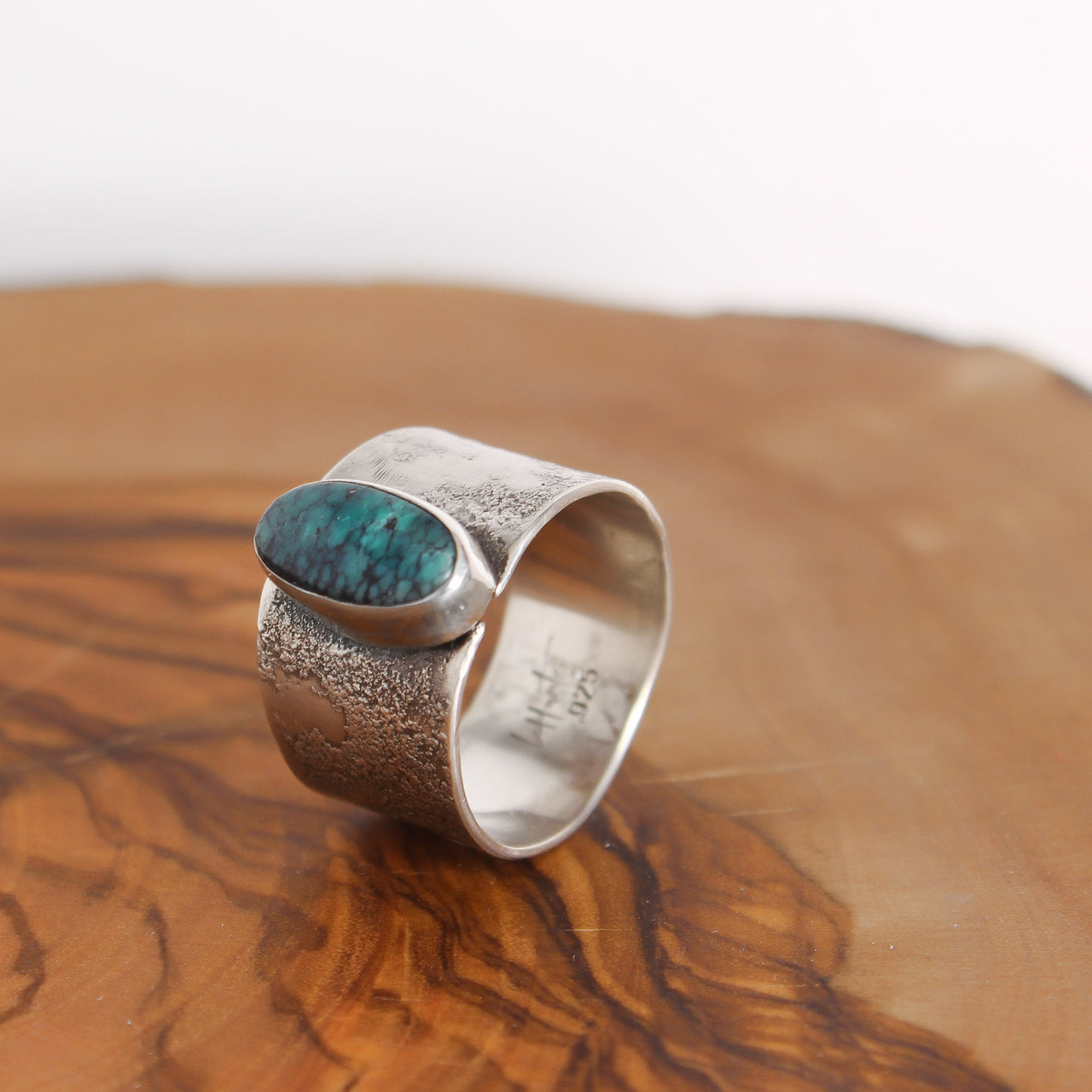 Silver Turquoise Ring 