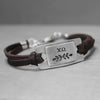 Chi Omega Leather Bracelet 