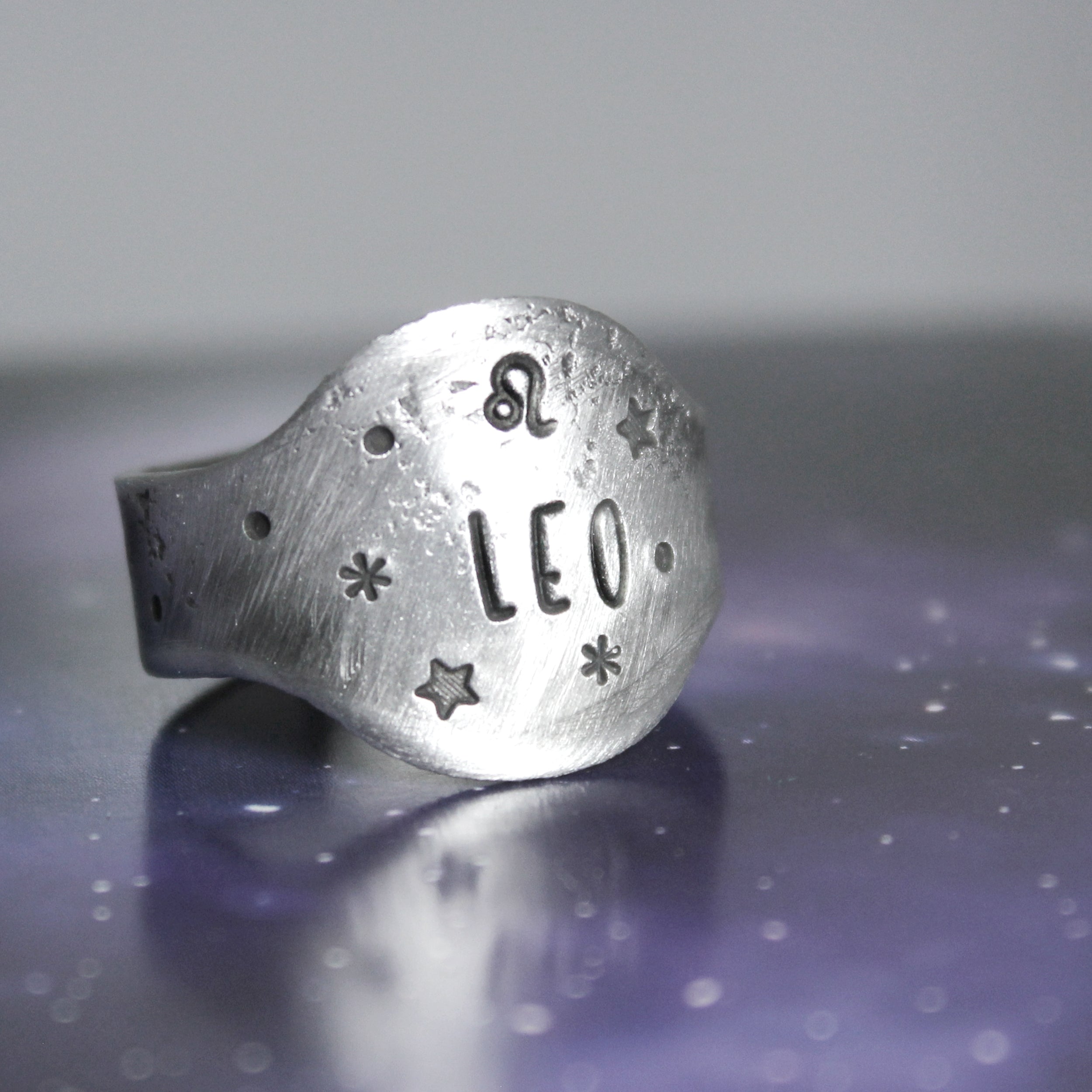 Leo Zodiac Ring