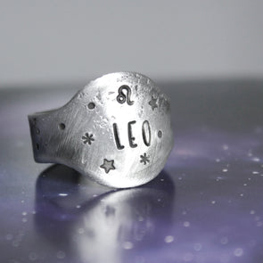 Leo Zodiac Ring 