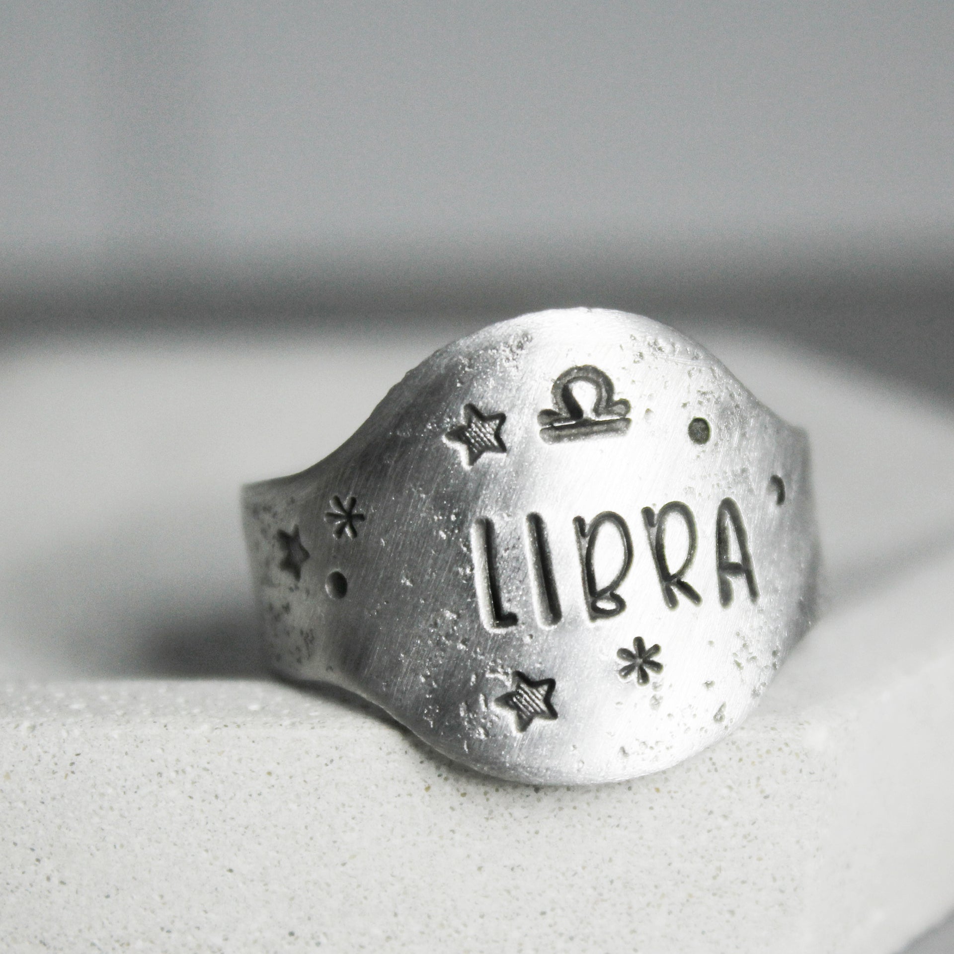 Libra Zodiac Ring 