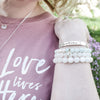 Silver Bracelet for Mom 
