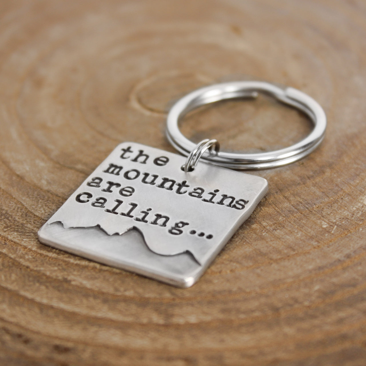 Mountains Key Chain 