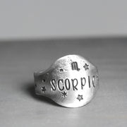 Scorpio Zodiac Ring 