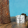Silver Habit Inspiration Ring 