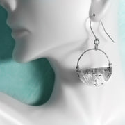 Horizon Sterling Silver Hoop Earrings 