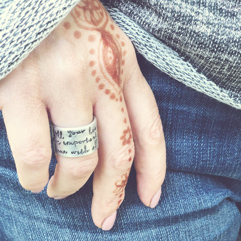 Get Inspired with Pure Impressions' Inspiration Ring