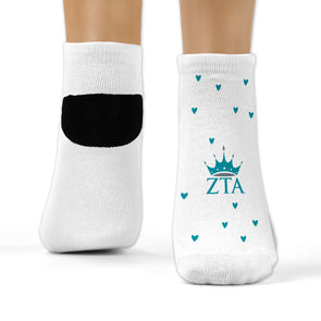 Sorority Socks Zeta Tau Alpha 