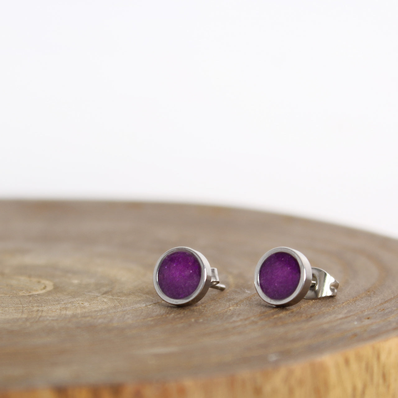 Purple Sugilite Earrings 