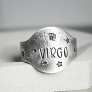 Virgo Zodiac Ring 